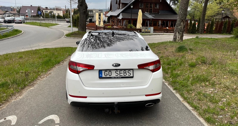 Kia Optima cena 38900 przebieg: 230000, rok produkcji 2012 z Brańsk małe 352